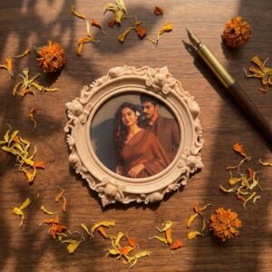 vintage photo frames & fridge magnet
