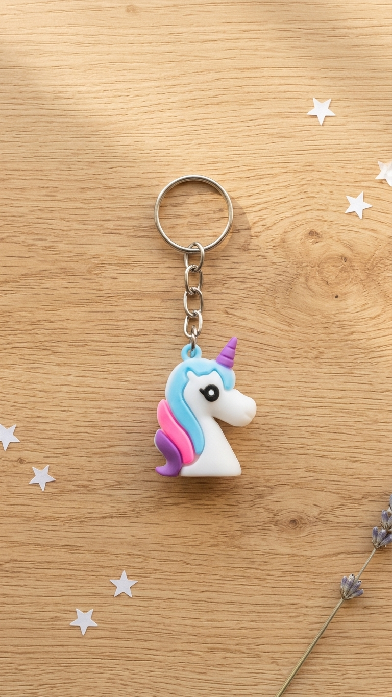 pastel unicorn keycharm pastel unicorn keycharm
